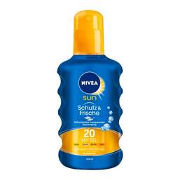 Abbildung: NIVEA Sun Protect & Refresh transparent Spray LSF 20 Spray, 200 ml PZN 11327342
