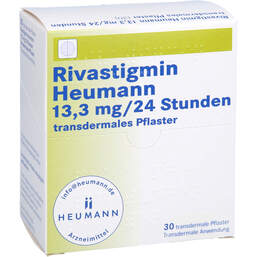 Abbildung: Rivastigmin Heumann 13,3 mg / 24 Std.transd.Pflaster 30 St, Pflaster transdermal PZN 11336022