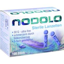 Abbildung: Lanzetten Nodolo steril 30 G ultra fine 100 St, Lanzetten PZN 11339894