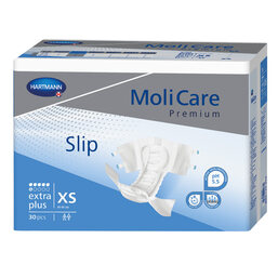 Abbildung: Molicare Premium Slip extra plus Größe XS 30 St PZN 11345860