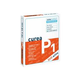 Abbildung: Curea P1 duo active superabs.Wundauflage ste.10x10 cm 10 St, Kompressen PZN 11346799