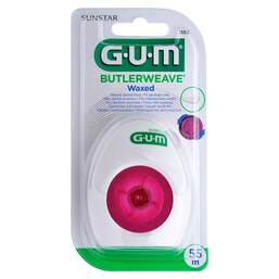 Abbildung: GUM Butlerweave waxed Zahnseide 1 St PZN 11348143