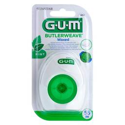 Abbildung: GUM Butlerweave waxed Zahnseide mint 1 St PZN 11348166
