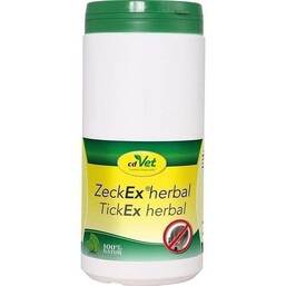 Abbildung: Zeckex herbal Pulver für Hunde Pulver, 750 g PZN 11348309