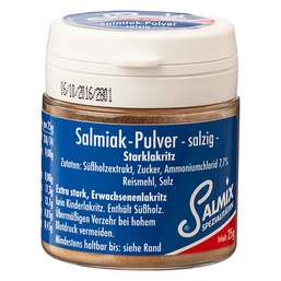 Abbildung: Salmix Salmiakpulver salzig Pulver, 25 g PZN 11350915