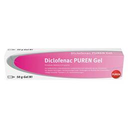 Abbildung: Diclofenac Puren Gel Gel, 50 g PZN 11354132