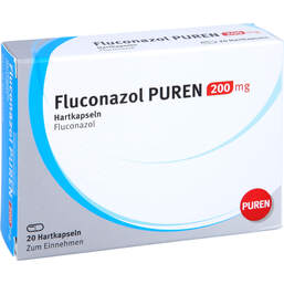 Abbildung: Fluconazol Puren 200 mg Hartkapseln 20 St, Hartkapseln PZN 11354818