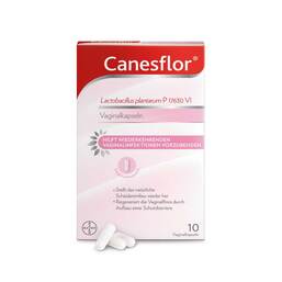 Abbildung: Canesflor Vaginalkapseln Vaginalkapseln, 10 St PZN 11358845