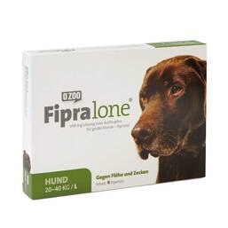 Abbildung: Fipralone 268 mg Lösung zum Auftropfen für große Hunde Lösung, 4 St PZN 11360776