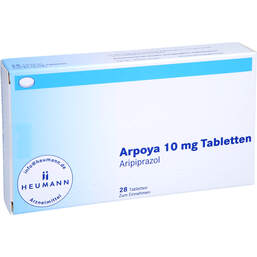 Abbildung: Arpoya 10 mg Tabletten 28 St, Tabletten PZN 11374790