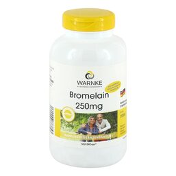 Abbildung: Bromelain 250 mg magensaftresistente Kapseln Kapseln magensaftresistent, 500 St PZN 11376317
