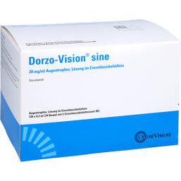 Abbildung: Dorzo-Vision sine 20 mg / ml Atr Lösung i.Einzeldosisb. 120X0.2 ml, Augentropfen PZN 11377469