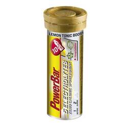 Abbildung: Powerbar 5 Electrolytes Lemon Tonic Boost + Koffein Brausetabletten, 42 g PZN 11377742