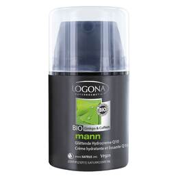 Abbildung: Logona Mann glättende Hydrocreme Q10 Bio-Ginkgo & Bio-Coffein Creme, 50 ml PZN 11457501