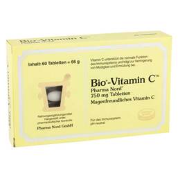 Abbildung: Bio-Vitamin C Pharma Nord Tabletten 60 St, Tabletten PZN 11479276
