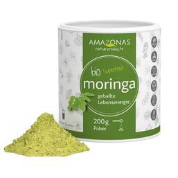 Abbildung: Moringa 100% Bio Pur Pulver Pulver, 200 g PZN 11484633