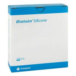 Abbildung: Biatain Silicone Schaumverband Sakrum klein 15x19 cm 5 St, Verband PZN 11486023