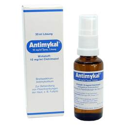 Abbildung: Antimykal 10 mg / ml Spray Lösung 30 ml, Lösung PZN 11510402