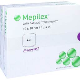 Abbildung: Mepilex 10x10 cm Schaumverband 10 St, Verband PZN 11511672
