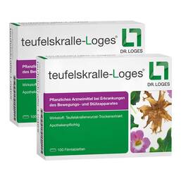 Abbildung: Teufelskralle-Loges Filmtabletten Filmtabletten, 200 St PZN 11515871