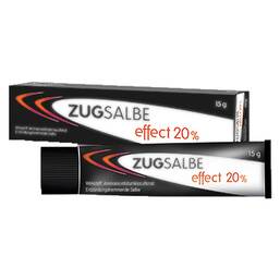 Abbildung: Zugsalbe effect 20% Salbe Salbe, 15 g PZN 11517516