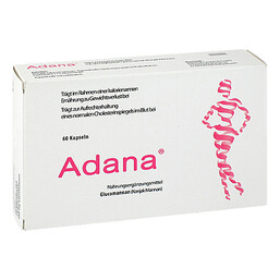 Abbildung: Adana Kapseln Kapseln, 60 St PZN 11519834