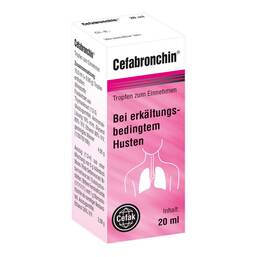 Abbildung: Cefabronchin Tropfen zum Einnehmen Tropfen zum Einnehmen, 20 ml PZN 11524545