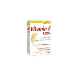 Abbildung: Vitamin E 600 N Weichkapseln Weichkapseln, 100 St PZN 11526165