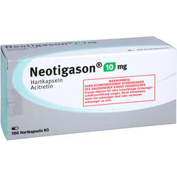 Abbildung: Neotigason 10 mg Hartkapseln 100 St, Hartkapseln PZN 11533194