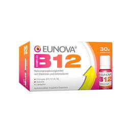 Abbildung: Eunova B12 Komplex Trinkfläschchen Lösung zum Einnehmen, 30X10 ml PZN 11537996