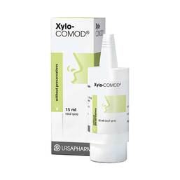 Abbildung: Xylo-Comod 1 mg / ml Nasenspray Nasenspray, 15 ml PZN 11538470