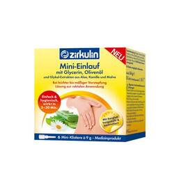 Abbildung: Zirkulin Mini-Einlauf Klistiere Klistiere, 6X9 g PZN 11544312