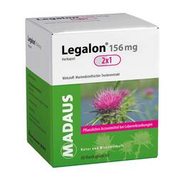 Abbildung: Legalon Madaus 156 mg Hartkapseln Hartkapseln, 60 St PZN 11548178