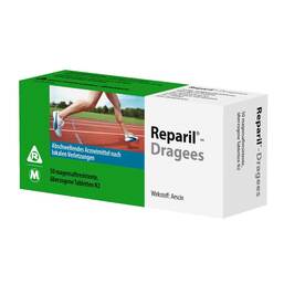 Abbildung: Reparil-Dragees Madaus magensaftresistente Tabletten Tabletten magensaftresistent, 50 St PZN 11548296