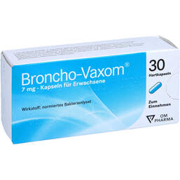 Abbildung: Broncho Vaxom für Erwachsene Hartkapseln 30 St, Hartkapseln PZN 11553920