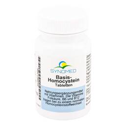 Abbildung: Basis Homocystein Tabletten 30 St, Tabletten PZN 11554718