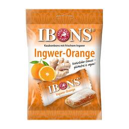 Abbildung: Ibons Orange Bonbons Bonbons, 92 g PZN 11560073