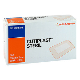 Abbildung: Cutiplast steril Wundverband 5x7,2 cm 100 St, Verband PZN 11563611