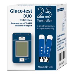 Abbildung: Gluco Test Duo Teststreifen Teststreifen, 25 St PZN 11563924