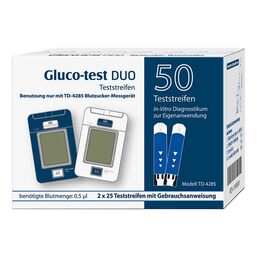 Abbildung: Gluco Test Duo Teststreifen Teststreifen, 50 St PZN 11563930