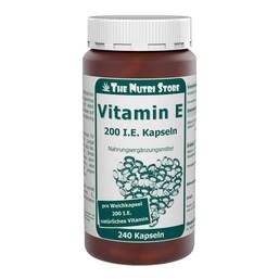 Abbildung: Vitamin E 200 I.E. Kapseln 240 St, Kapseln PZN 11565171
