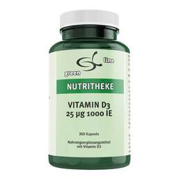 Abbildung: Vitamin D3 25 µg 1.000 I.E. Kapseln 360 St, Kapseln PZN 11578340