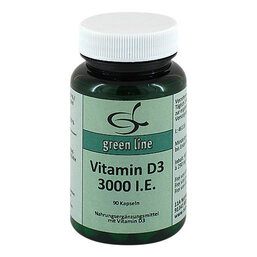 Abbildung: Vitamin D3 3.000 I.E. Kapseln Kapseln, 90 St PZN 11578570