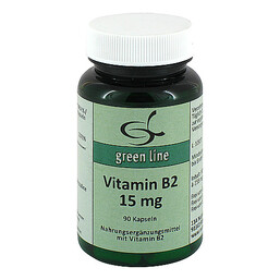 Abbildung: Vitamin B2 15 mg Kapseln 90 St, Kapseln PZN 11578624