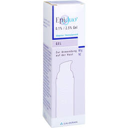 Abbildung: Epiduo 0,1% / 2,5% Gel Pumpsysstem 60 g, Gel PZN 11580153