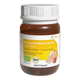 Abbildung: Grapefruit Kern Extrakt Bio Kapseln 30 St, Kapseln PZN 11591748