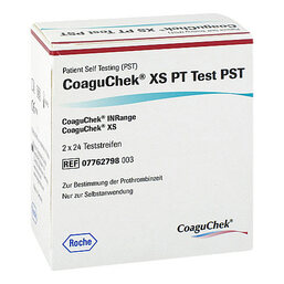 Abbildung: Coaguchek XS PT Test Pst Teststreifen, 2X24 St PZN 11593575