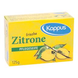 Abbildung: Kappus frische Zitrone Seife Seife, 125 g PZN 11595924