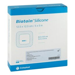 Abbildung: Biatain Silicone Schaumverband 12,5x12,5 cm 10 St, Verband PZN 11597136