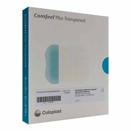 Abbildung: Comfeel plus transparenter Wundverband 5x7 cm 35300 10 St, Verband PZN 11598584